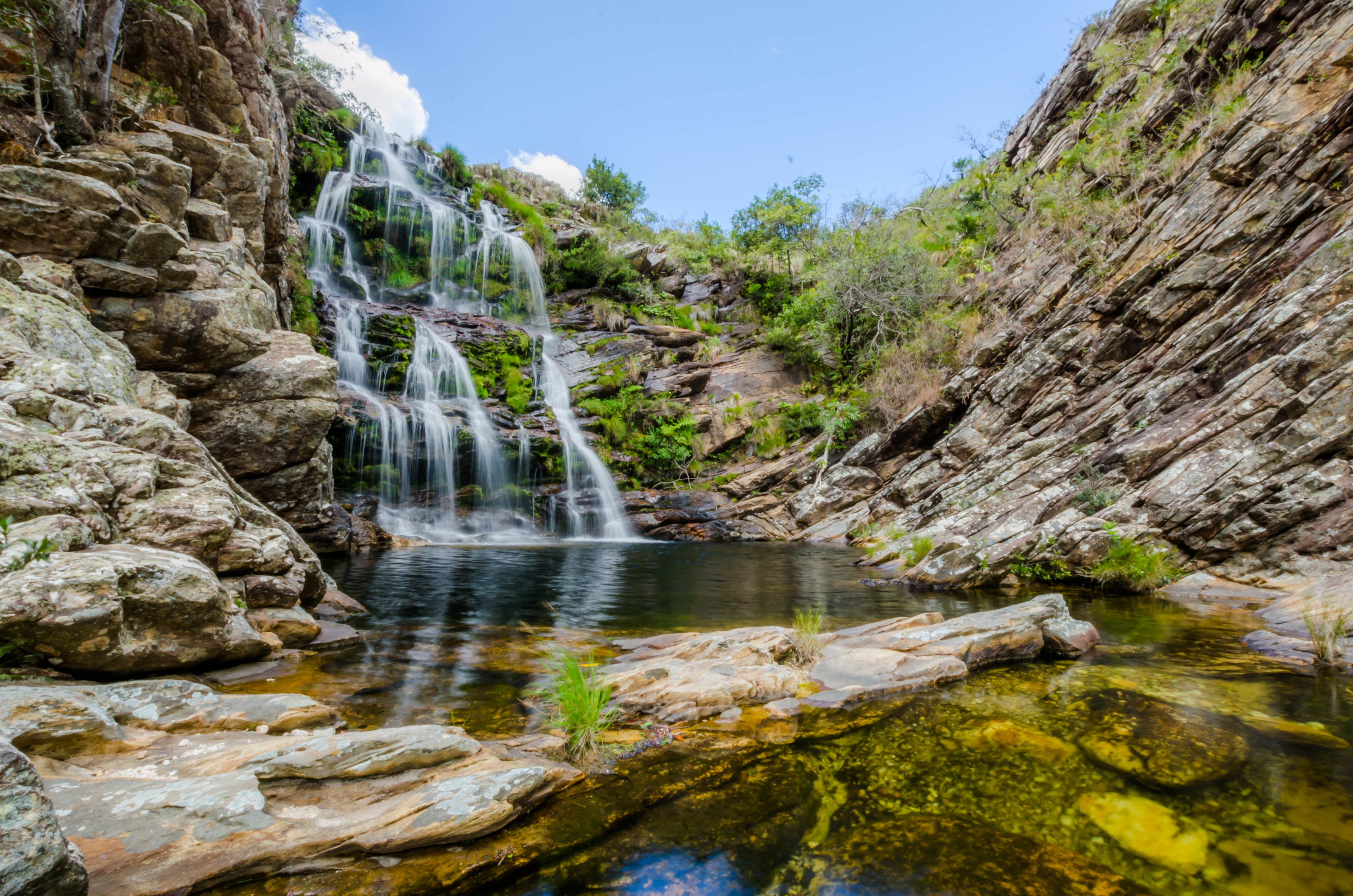 Cachoeira do Tombador, Parque Nacional Serra do Cipó. Foto: Gabriel Ribeiro Vallim