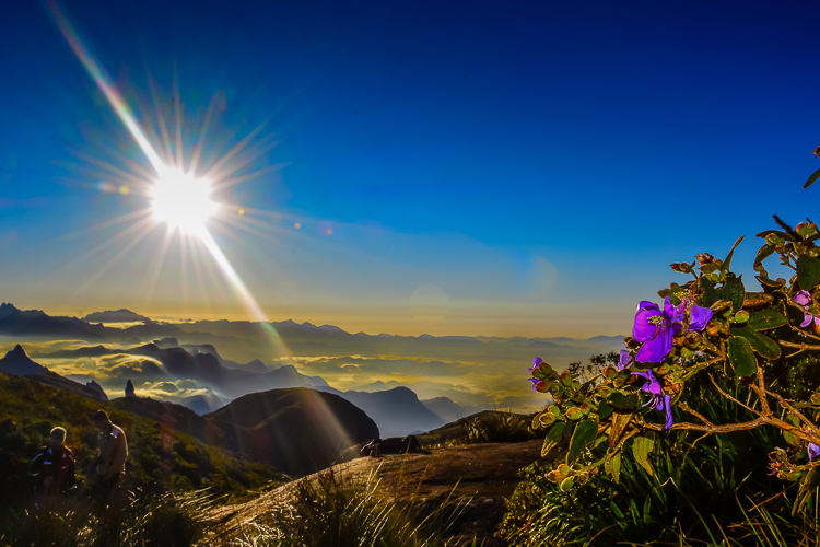 Pico do Açú, no Parque Nacional da Serra dos Órgãos. Foto: Wander Rocha