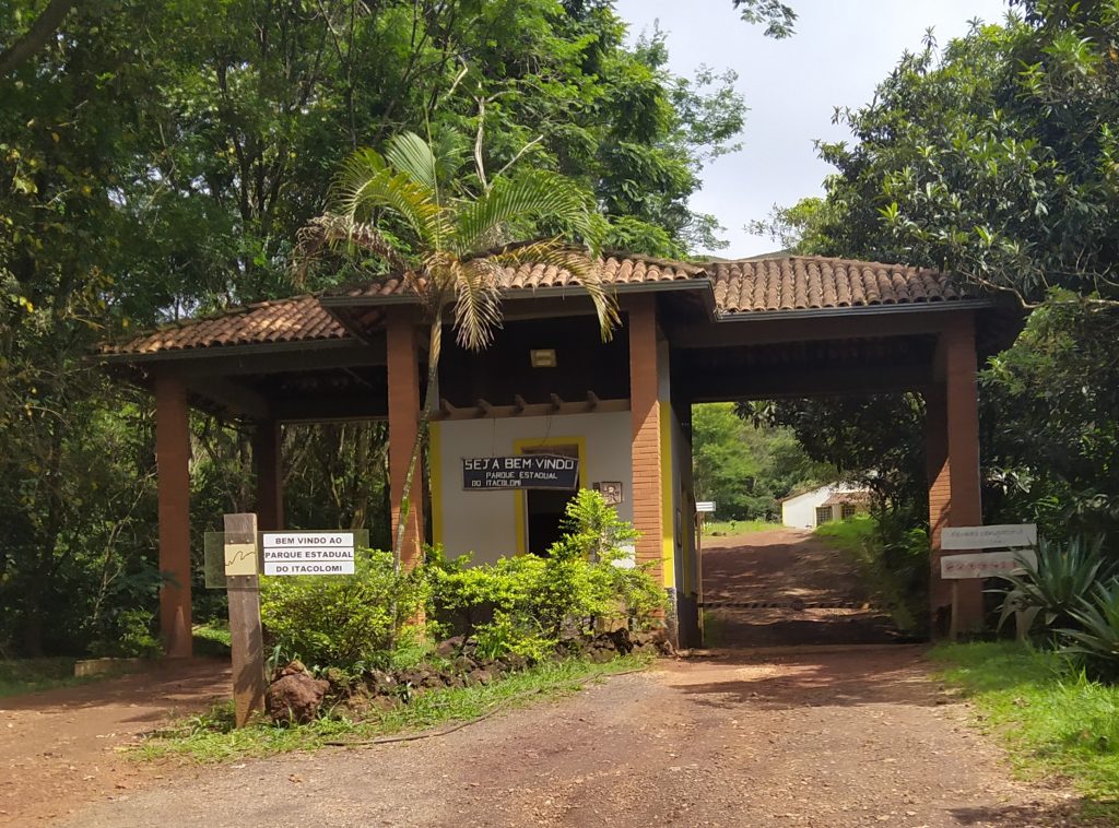 Entrada e portaria do Parque Estadual do Itacolomi em Ouro Preto - MG. Foto: Túllio Morais Franca